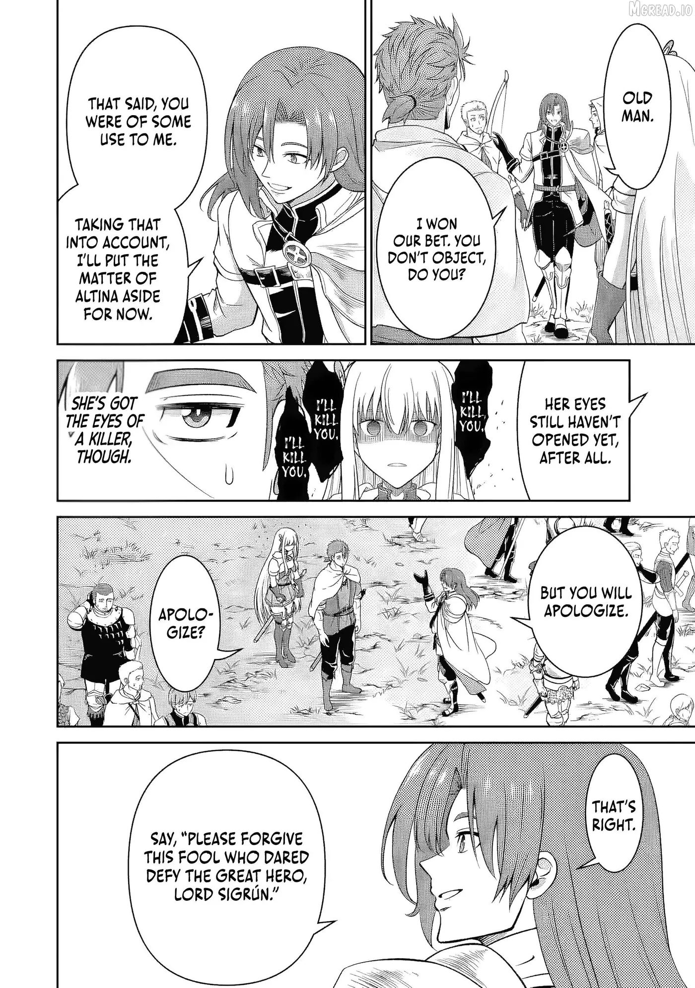 Ossan Boukensha no Okureta Eiyuu-tan  Kansha no Suburi o 1 nichi 1 man Kaishite itara, Kensei ga Deshi-iri Shigan ni Yatte Kita Chapter 5 page 42 - 