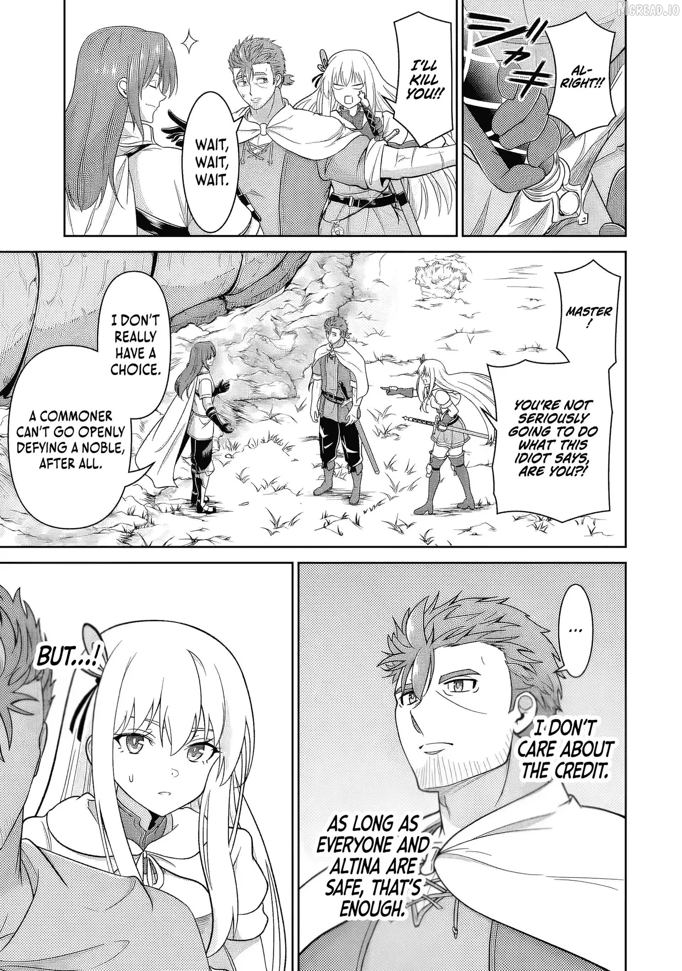 Ossan Boukensha no Okureta Eiyuu-tan  Kansha no Suburi o 1 nichi 1 man Kaishite itara, Kensei ga Deshi-iri Shigan ni Yatte Kita Chapter 5 page 43 - 