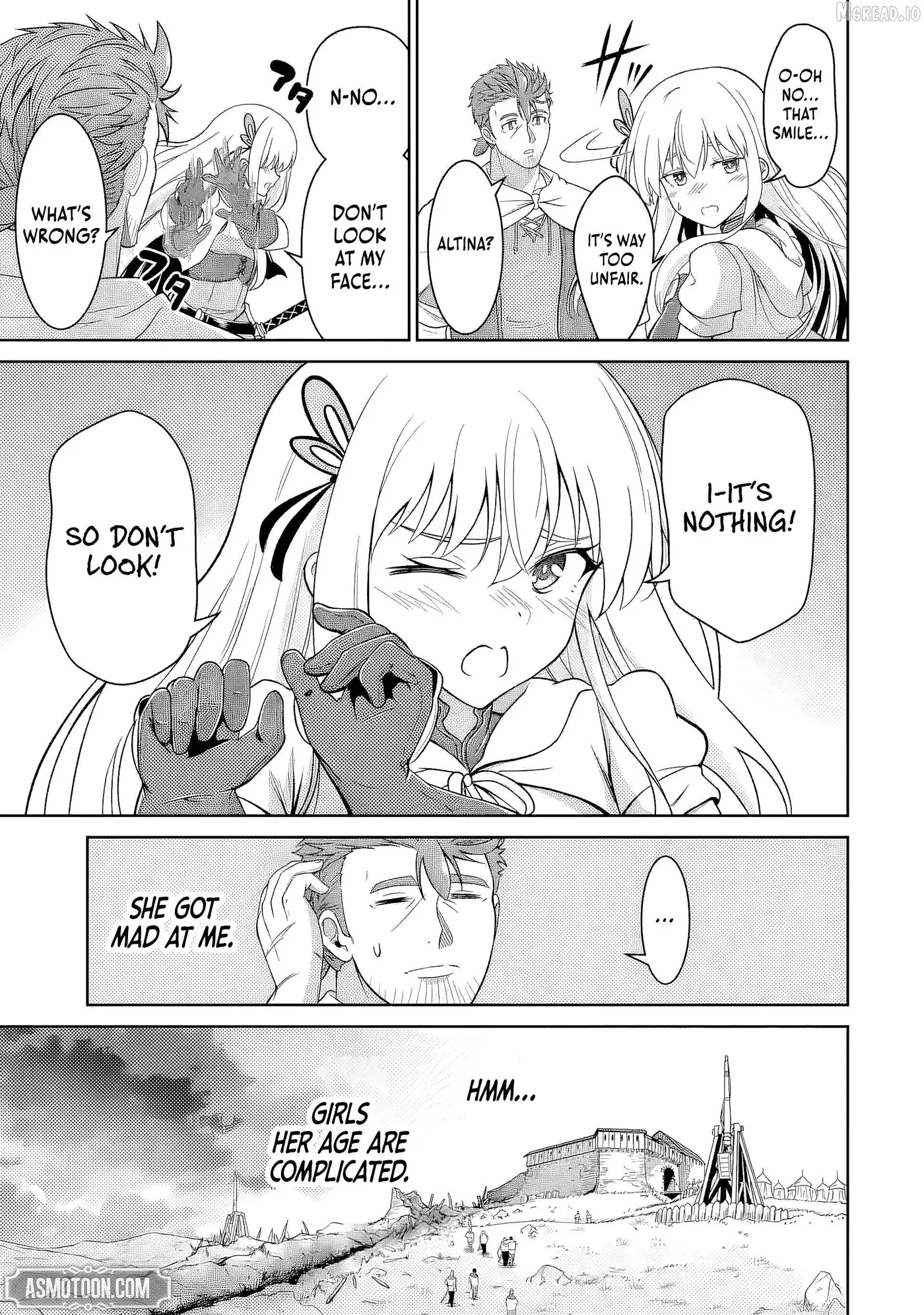 Ossan Boukensha no Okureta Eiyuu-tan  Kansha no Suburi o 1 nichi 1 man Kaishite itara, Kensei ga Deshi-iri Shigan ni Yatte Kita Chapter 5 page 49 - 