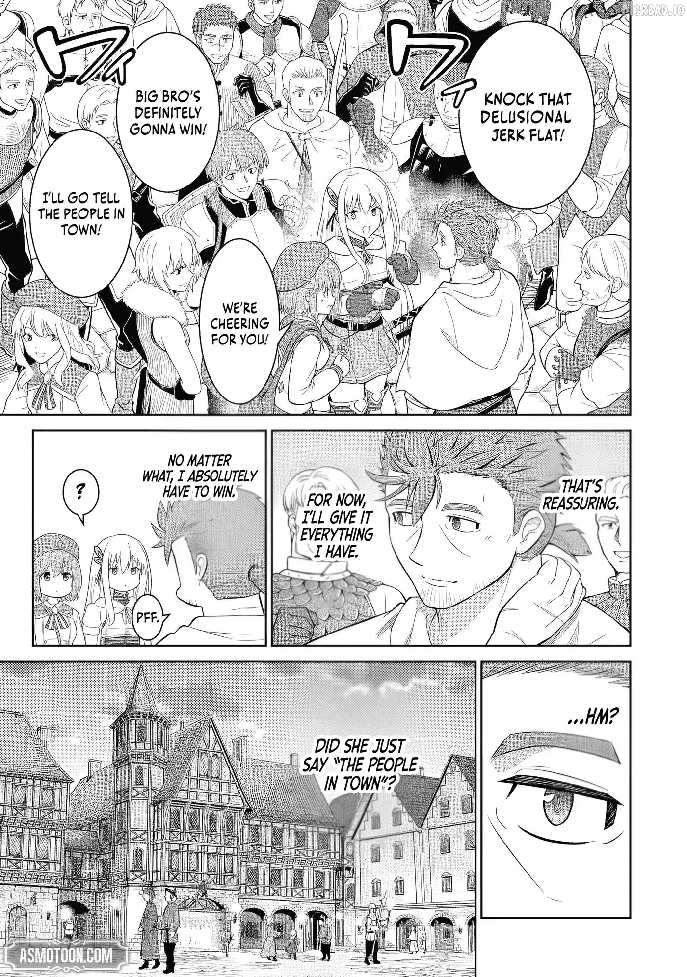 Ossan Boukensha no Okureta Eiyuu-tan  Kansha no Suburi o 1 nichi 1 man Kaishite itara, Kensei ga Deshi-iri Shigan ni Yatte Kita Chapter 6 page 12 - 