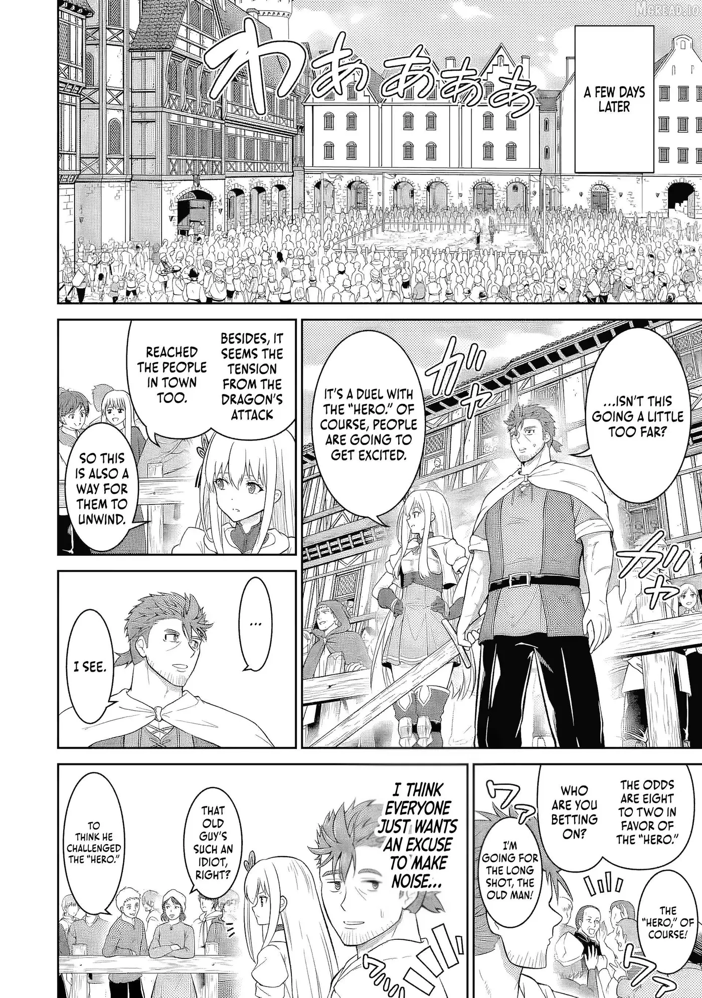 Ossan Boukensha no Okureta Eiyuu-tan  Kansha no Suburi o 1 nichi 1 man Kaishite itara, Kensei ga Deshi-iri Shigan ni Yatte Kita Chapter 6 page 13 - 