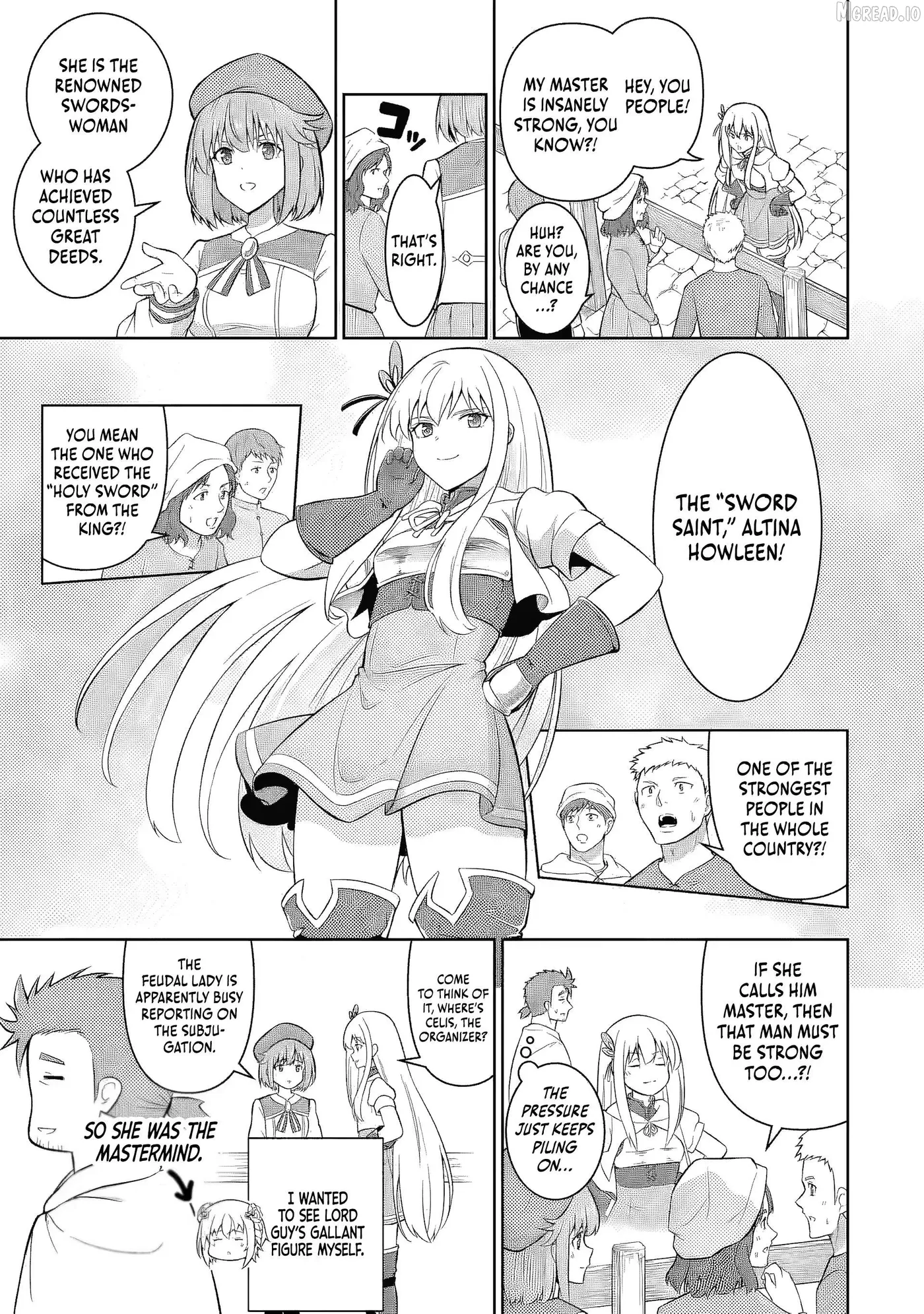 Ossan Boukensha no Okureta Eiyuu-tan  Kansha no Suburi o 1 nichi 1 man Kaishite itara, Kensei ga Deshi-iri Shigan ni Yatte Kita Chapter 6 page 14 - 