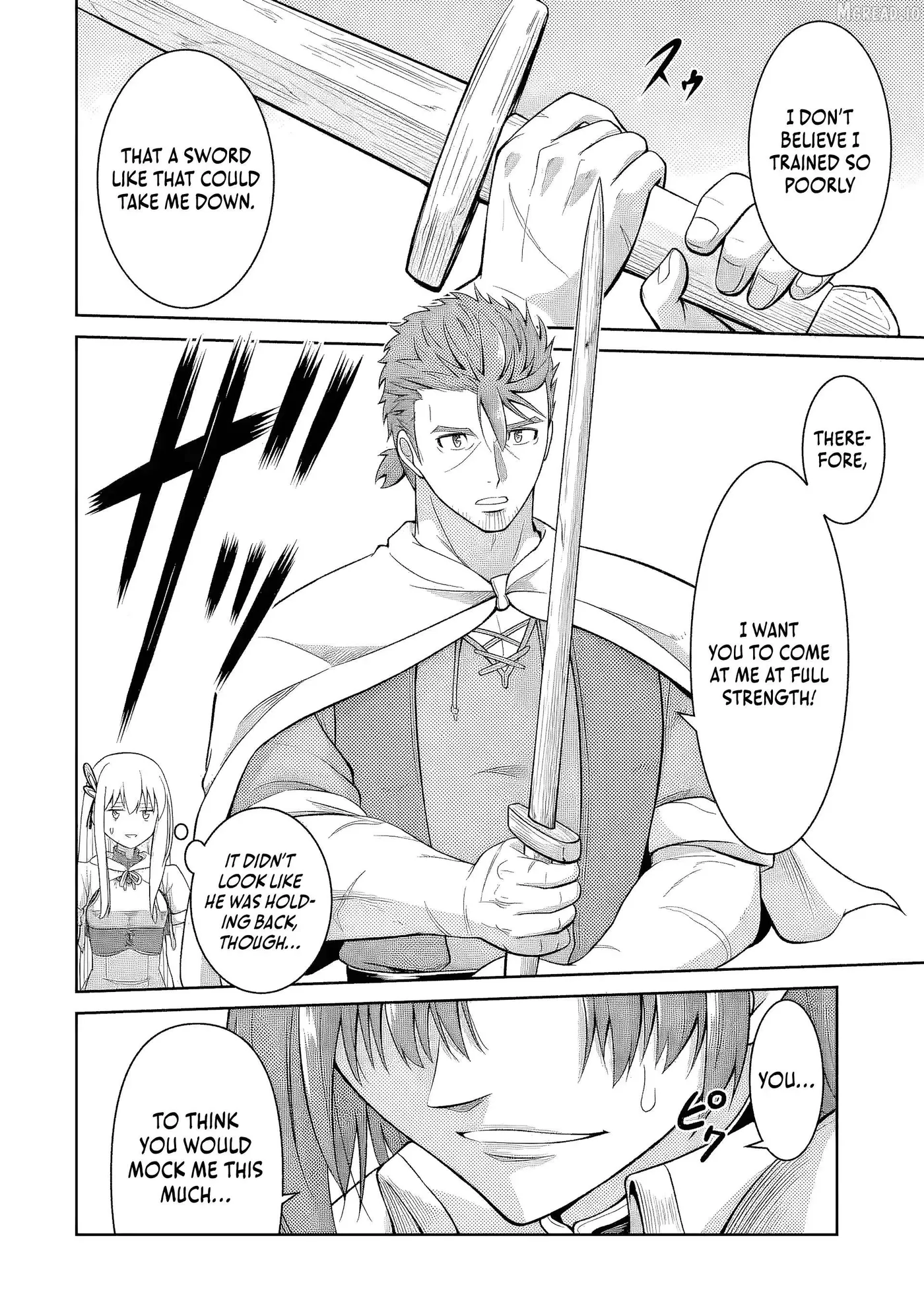 Ossan Boukensha no Okureta Eiyuu-tan  Kansha no Suburi o 1 nichi 1 man Kaishite itara, Kensei ga Deshi-iri Shigan ni Yatte Kita Chapter 6 page 23 - 