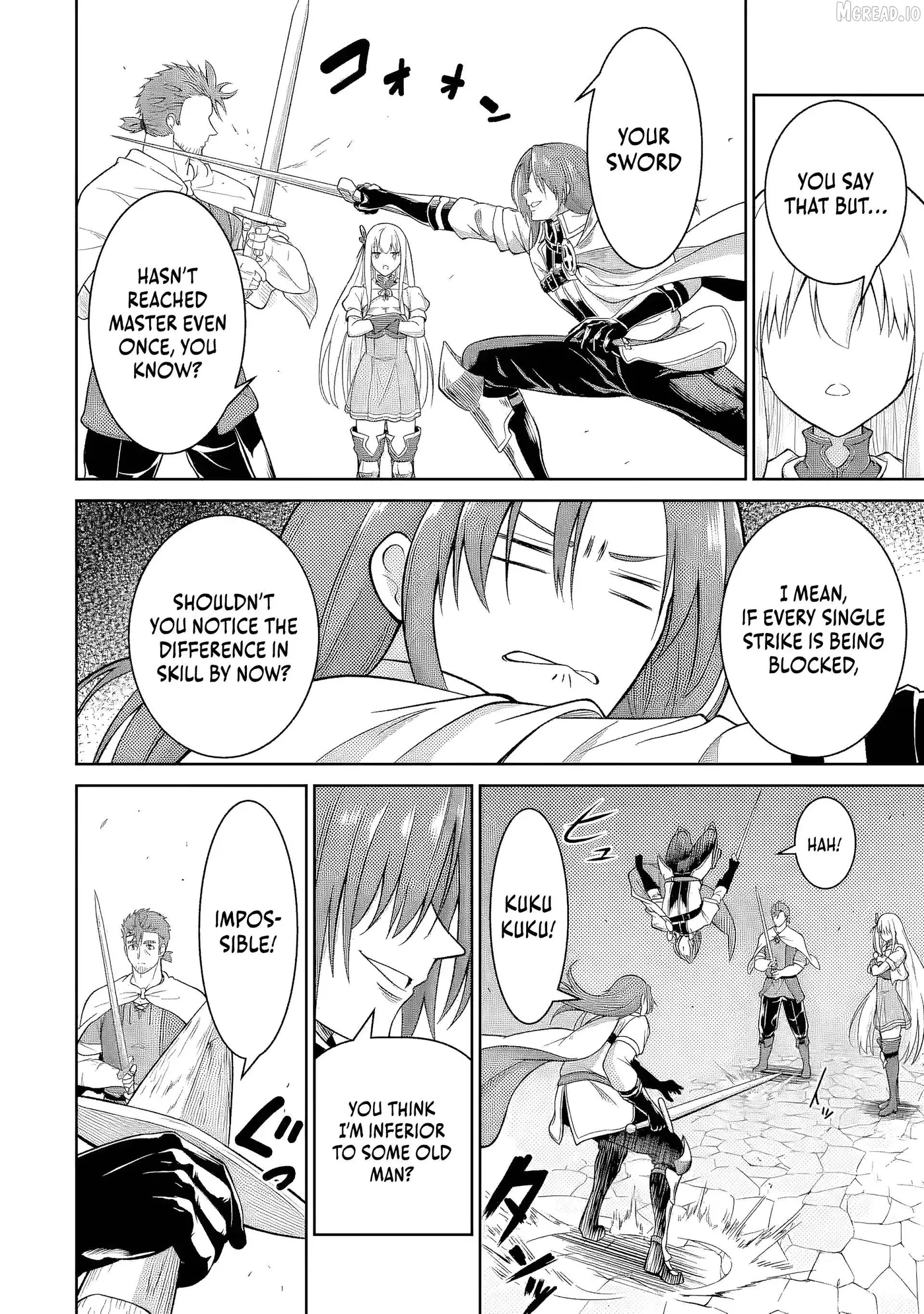 Ossan Boukensha no Okureta Eiyuu-tan  Kansha no Suburi o 1 nichi 1 man Kaishite itara, Kensei ga Deshi-iri Shigan ni Yatte Kita Chapter 6 page 25 - 