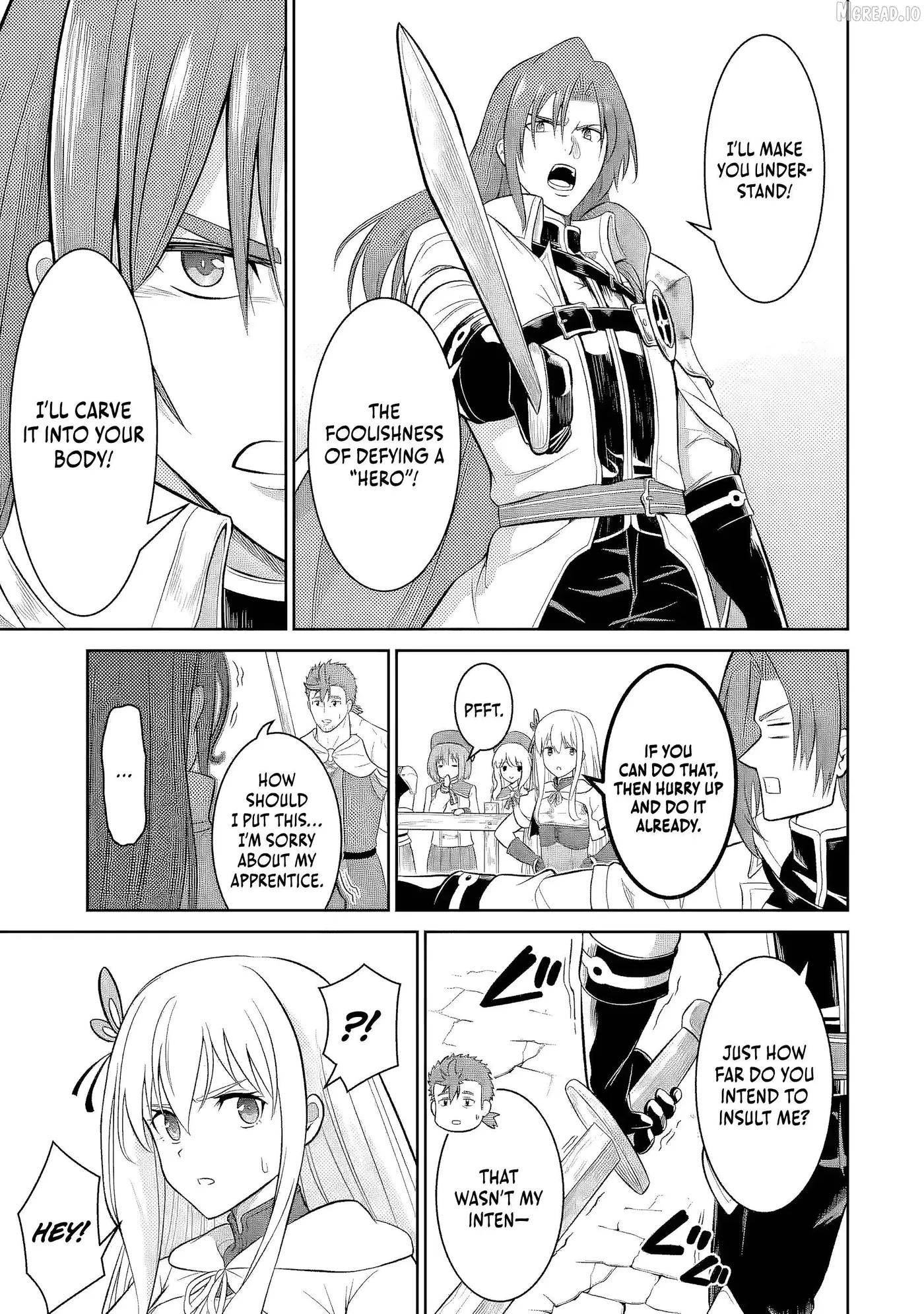 Ossan Boukensha no Okureta Eiyuu-tan  Kansha no Suburi o 1 nichi 1 man Kaishite itara, Kensei ga Deshi-iri Shigan ni Yatte Kita Chapter 6 page 30 - 