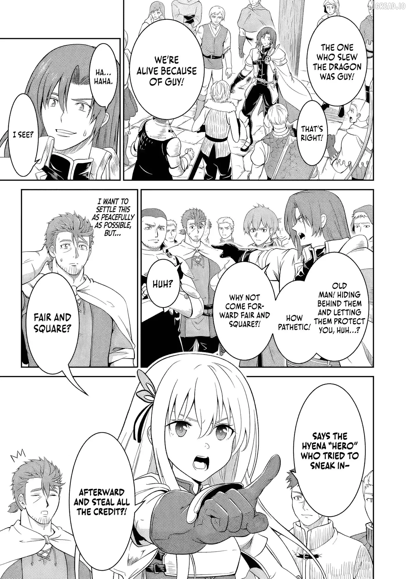 Ossan Boukensha no Okureta Eiyuu-tan  Kansha no Suburi o 1 nichi 1 man Kaishite itara, Kensei ga Deshi-iri Shigan ni Yatte Kita Chapter 6 page 4 - 