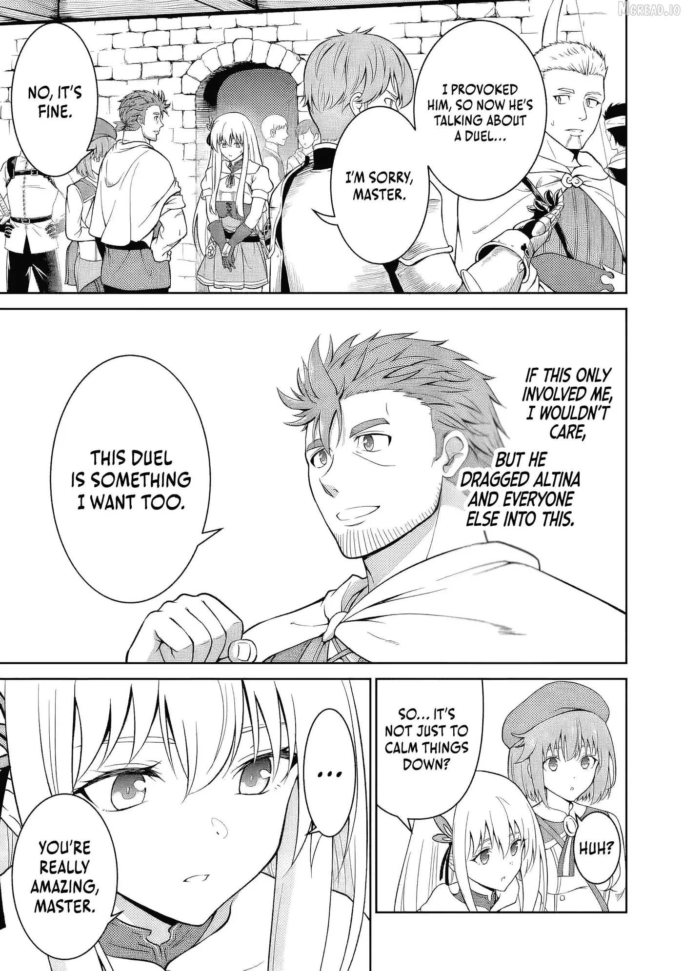 Ossan Boukensha no Okureta Eiyuu-tan  Kansha no Suburi o 1 nichi 1 man Kaishite itara, Kensei ga Deshi-iri Shigan ni Yatte Kita Chapter 6 page 8 - 
