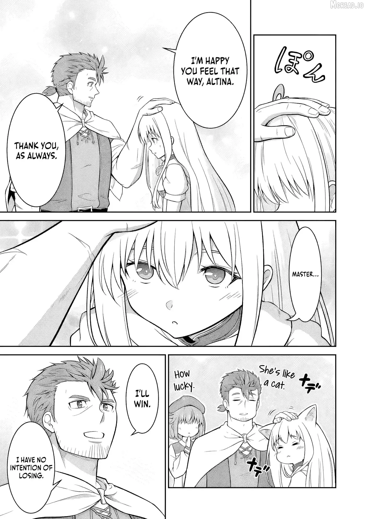 Ossan Boukensha no Okureta Eiyuu-tan  Kansha no Suburi o 1 nichi 1 man Kaishite itara, Kensei ga Deshi-iri Shigan ni Yatte Kita Chapter 6 page 10 - 