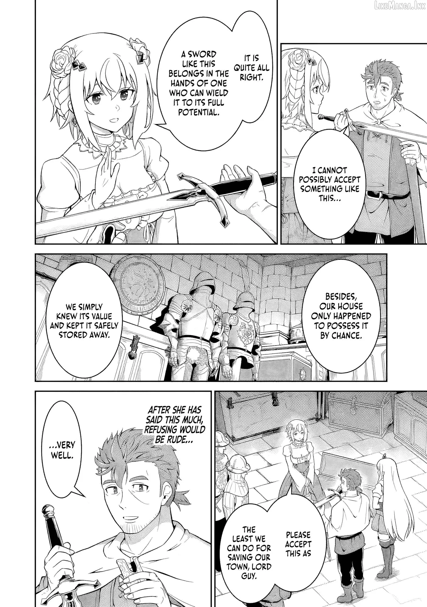 Ossan Boukensha no Okureta Eiyuu-tan  Kansha no Suburi o 1 nichi 1 man Kaishite itara, Kensei ga Deshi-iri Shigan ni Yatte Kita Chapter 7 page 11 - 