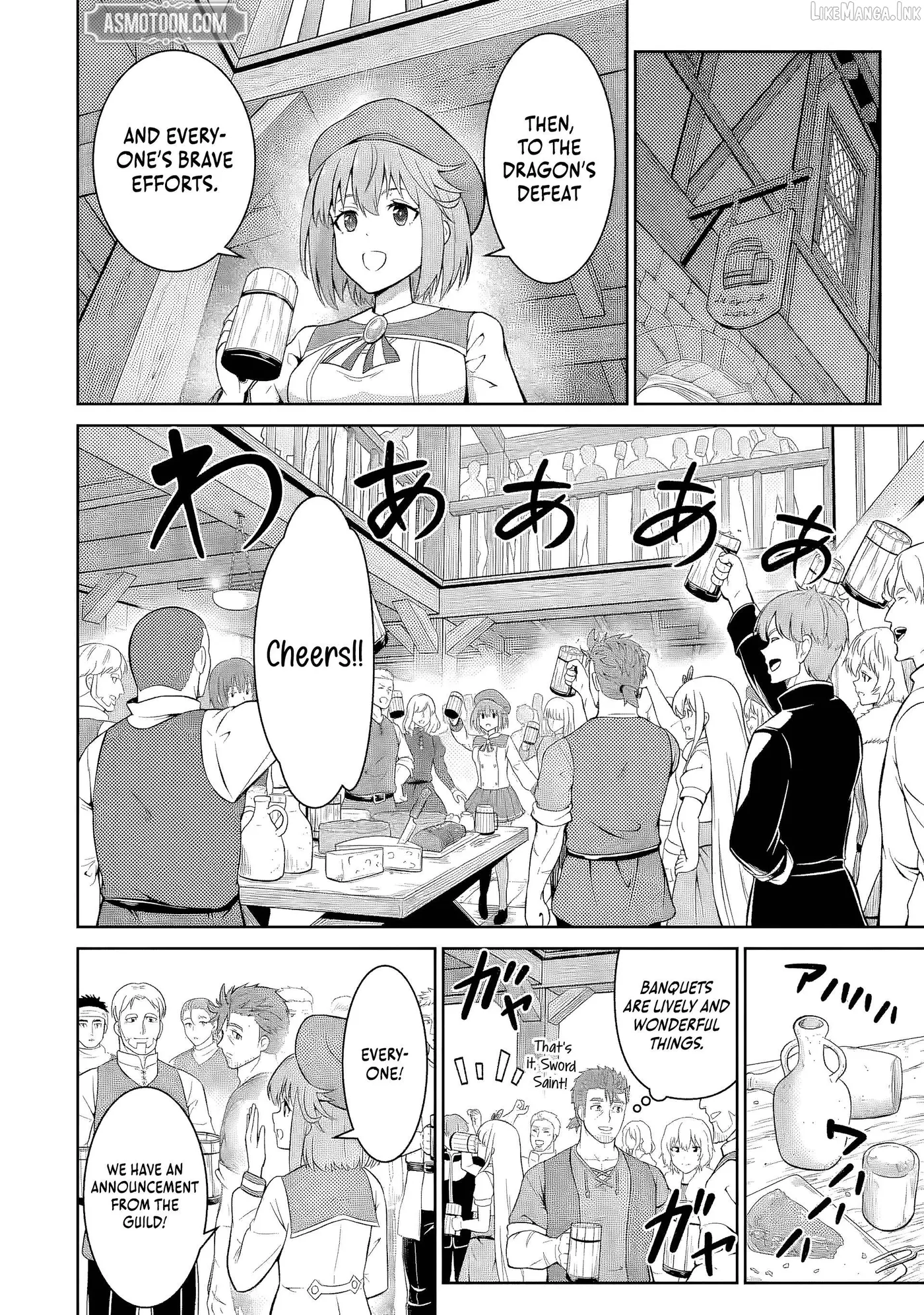 Ossan Boukensha no Okureta Eiyuu-tan  Kansha no Suburi o 1 nichi 1 man Kaishite itara, Kensei ga Deshi-iri Shigan ni Yatte Kita Chapter 7 page 13 - 