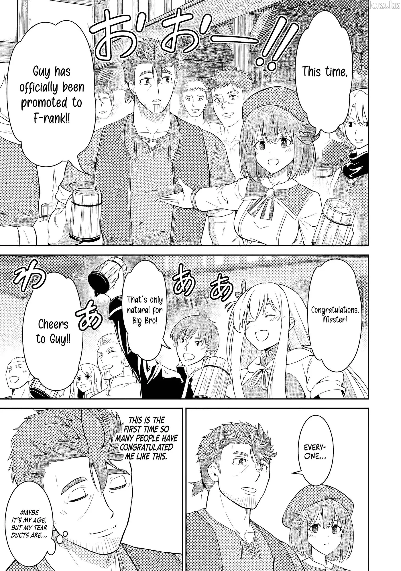 Ossan Boukensha no Okureta Eiyuu-tan  Kansha no Suburi o 1 nichi 1 man Kaishite itara, Kensei ga Deshi-iri Shigan ni Yatte Kita Chapter 7 page 14 - 