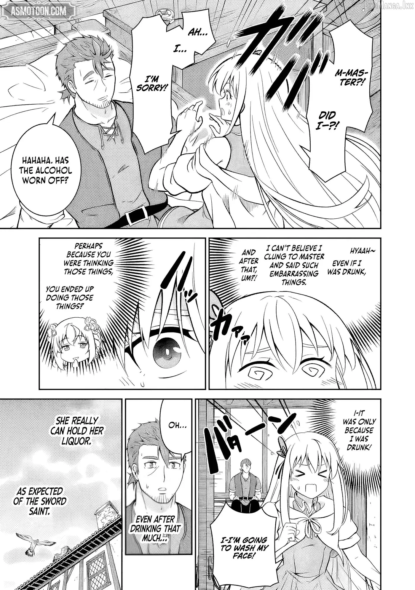 Ossan Boukensha no Okureta Eiyuu-tan  Kansha no Suburi o 1 nichi 1 man Kaishite itara, Kensei ga Deshi-iri Shigan ni Yatte Kita Chapter 7 page 24 - 
