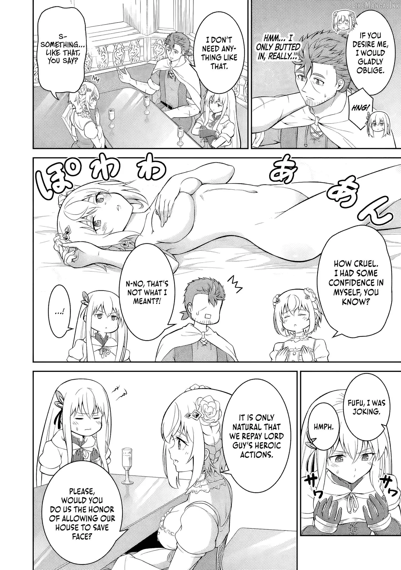 Ossan Boukensha no Okureta Eiyuu-tan  Kansha no Suburi o 1 nichi 1 man Kaishite itara, Kensei ga Deshi-iri Shigan ni Yatte Kita Chapter 7 page 5 - 