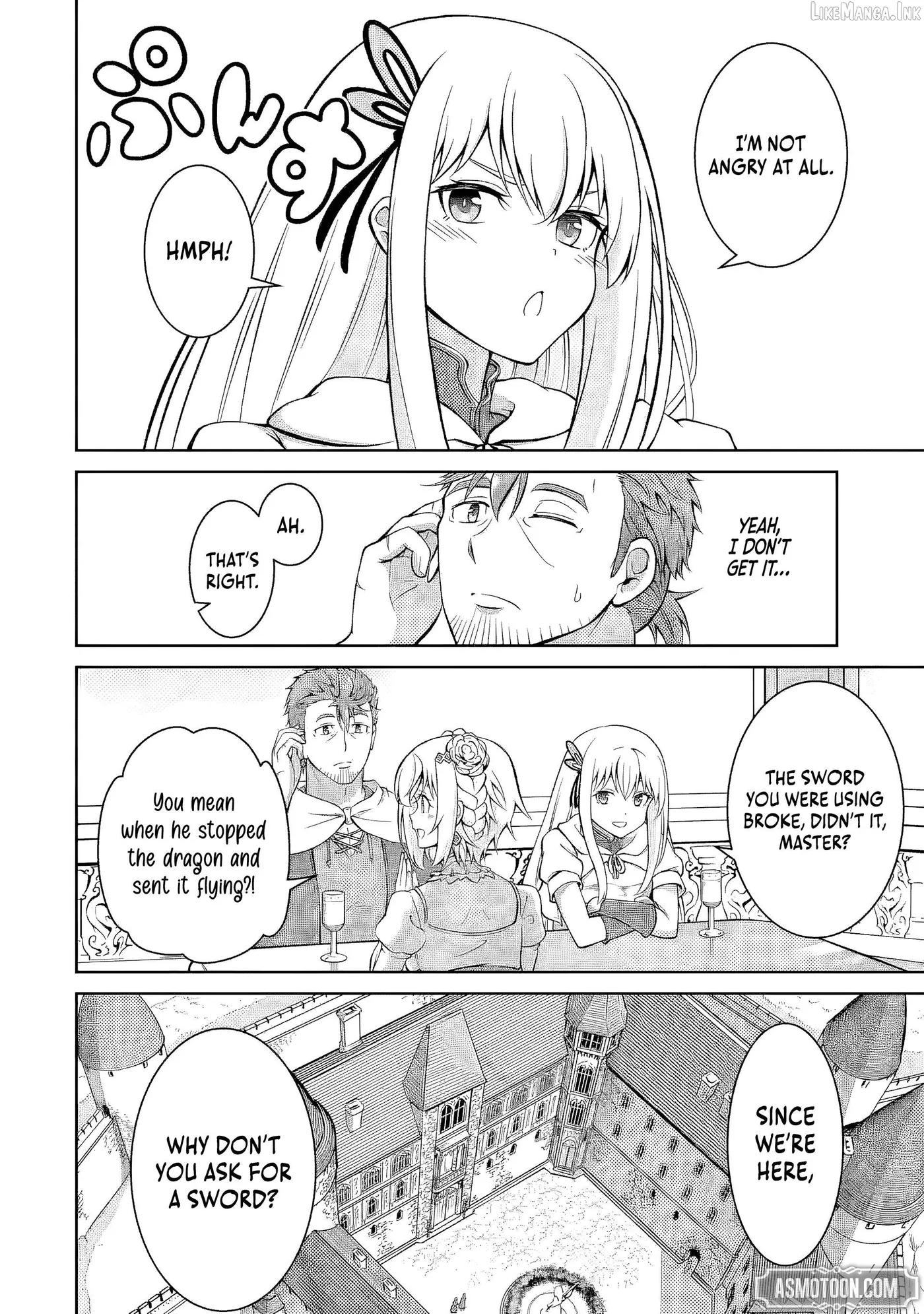 Ossan Boukensha no Okureta Eiyuu-tan  Kansha no Suburi o 1 nichi 1 man Kaishite itara, Kensei ga Deshi-iri Shigan ni Yatte Kita Chapter 7 page 7 - 