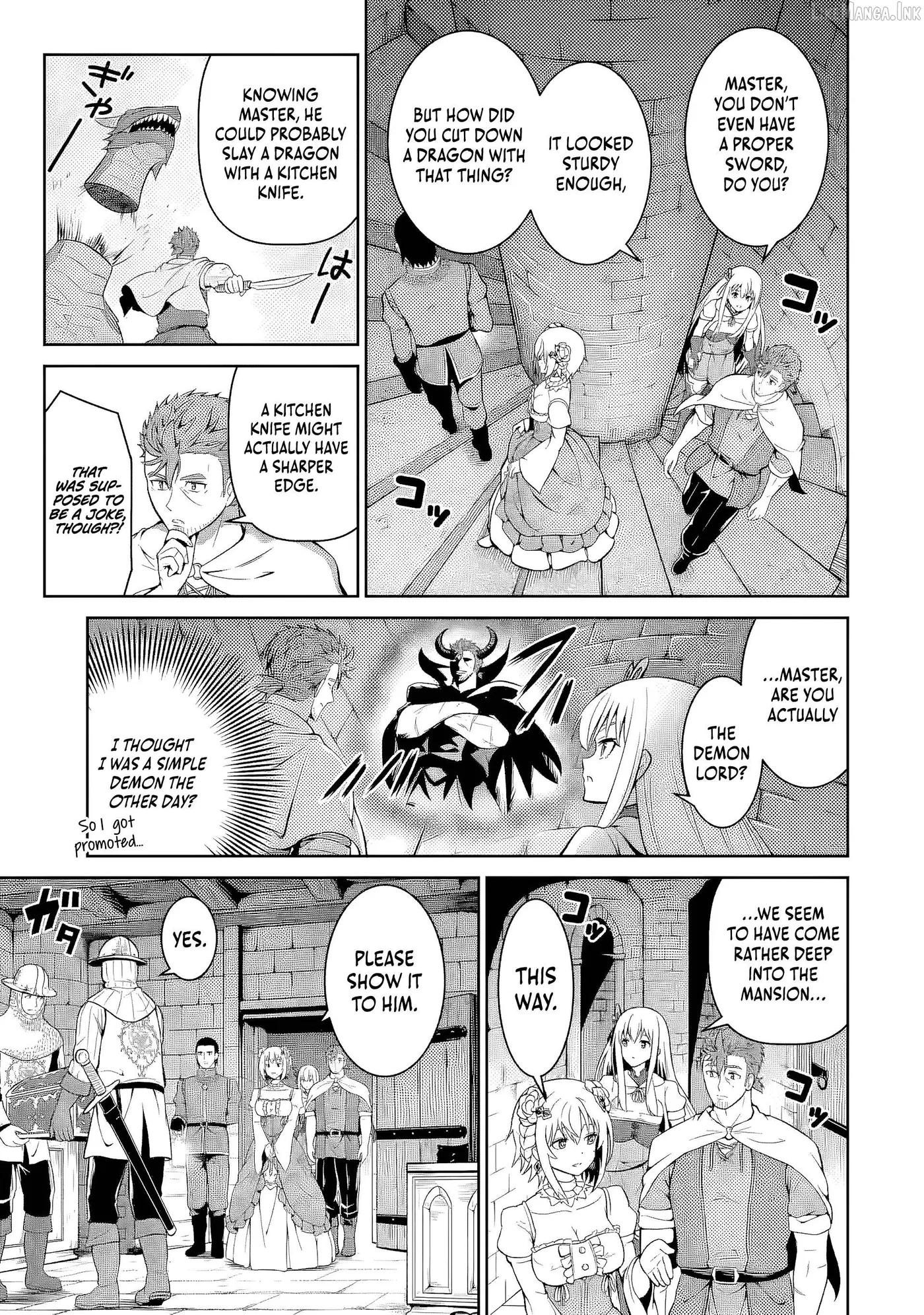 Ossan Boukensha no Okureta Eiyuu-tan  Kansha no Suburi o 1 nichi 1 man Kaishite itara, Kensei ga Deshi-iri Shigan ni Yatte Kita Chapter 7 page 8 - 