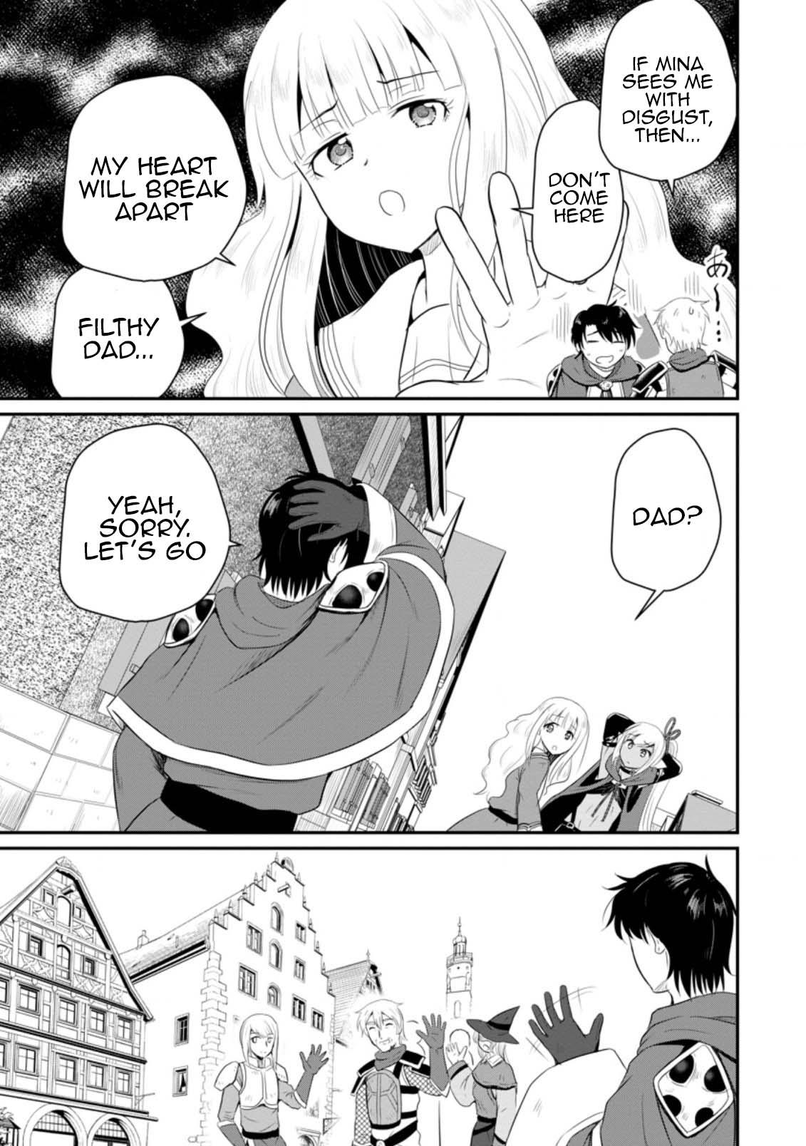 Ossan Teihen Chiyushi to Manamusume no Henkyou Life ~Chuunen Otoko ga Kaifuku Skill ni Kakusei Shite, Eiyuu e Nariagaru~ Chapter 11 page 11 - 