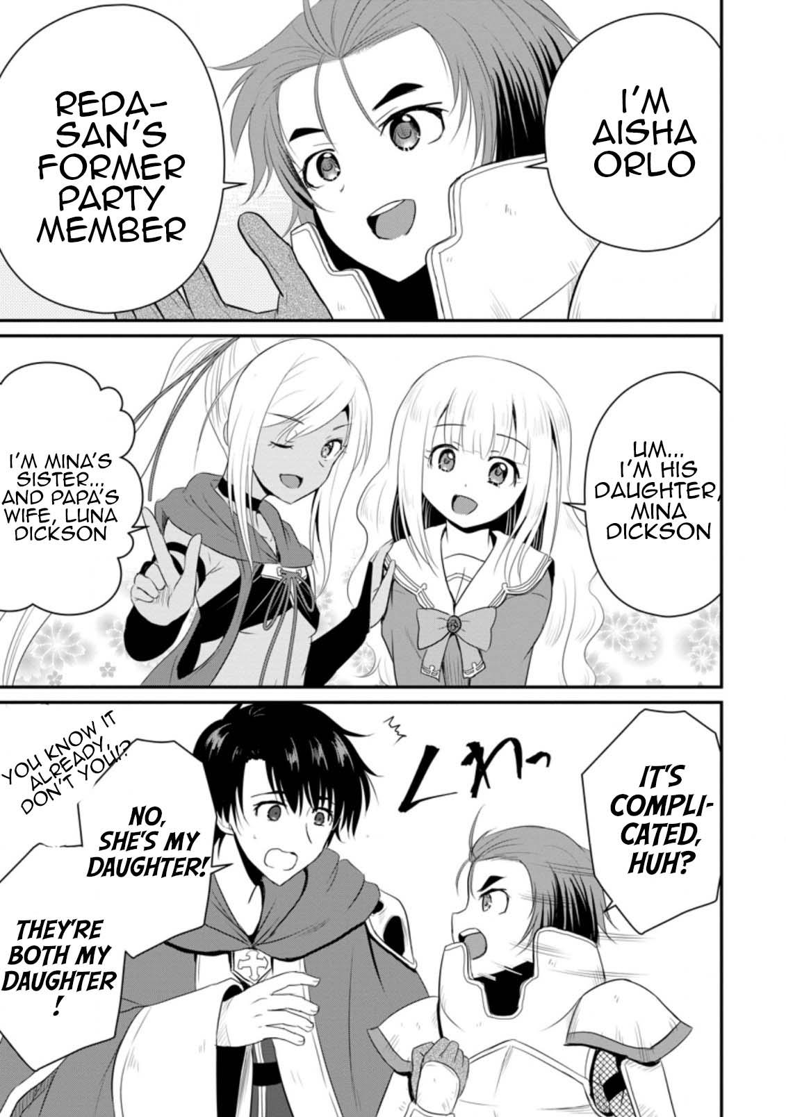 Ossan Teihen Chiyushi to Manamusume no Henkyou Life ~Chuunen Otoko ga Kaifuku Skill ni Kakusei Shite, Eiyuu e Nariagaru~ Chapter 11 page 27 - 