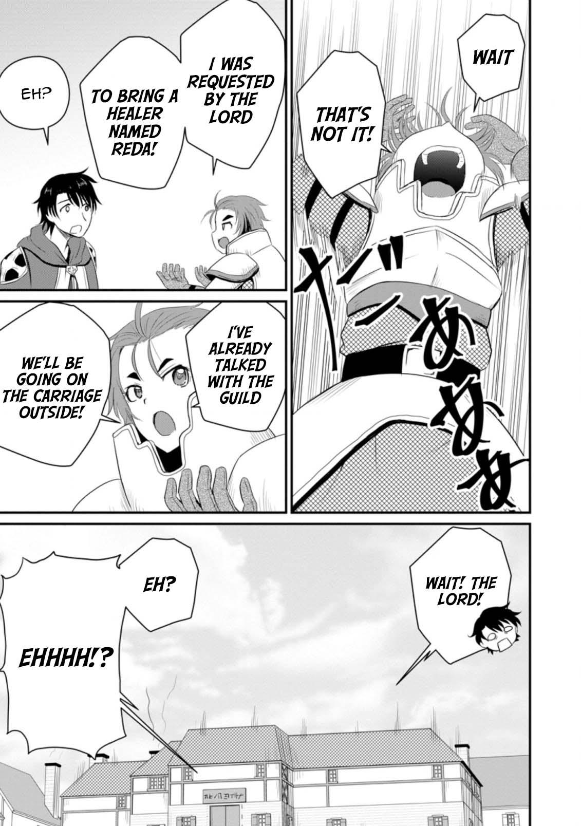 Ossan Teihen Chiyushi to Manamusume no Henkyou Life ~Chuunen Otoko ga Kaifuku Skill ni Kakusei Shite, Eiyuu e Nariagaru~ Chapter 11 page 30 - 