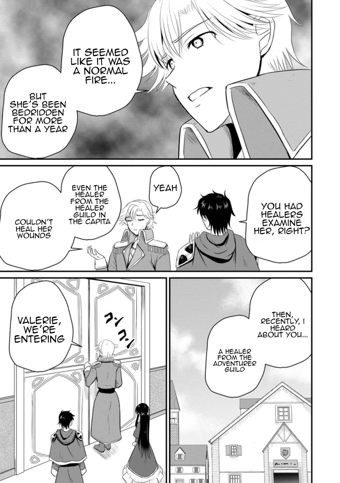 Ossan Teihen Chiyushi to Manamusume no Henkyou Life ~Chuunen Otoko ga Kaifuku Skill ni Kakusei Shite, Eiyuu e Nariagaru~ Chapter 12 page 25 - 