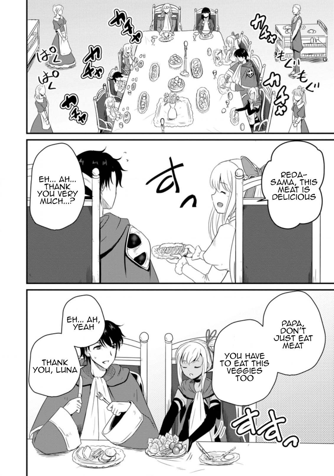 Ossan Teihen Chiyushi to Manamusume no Henkyou Life ~Chuunen Otoko ga Kaifuku Skill ni Kakusei Shite, Eiyuu e Nariagaru~ Chapter 14 page 4 - 