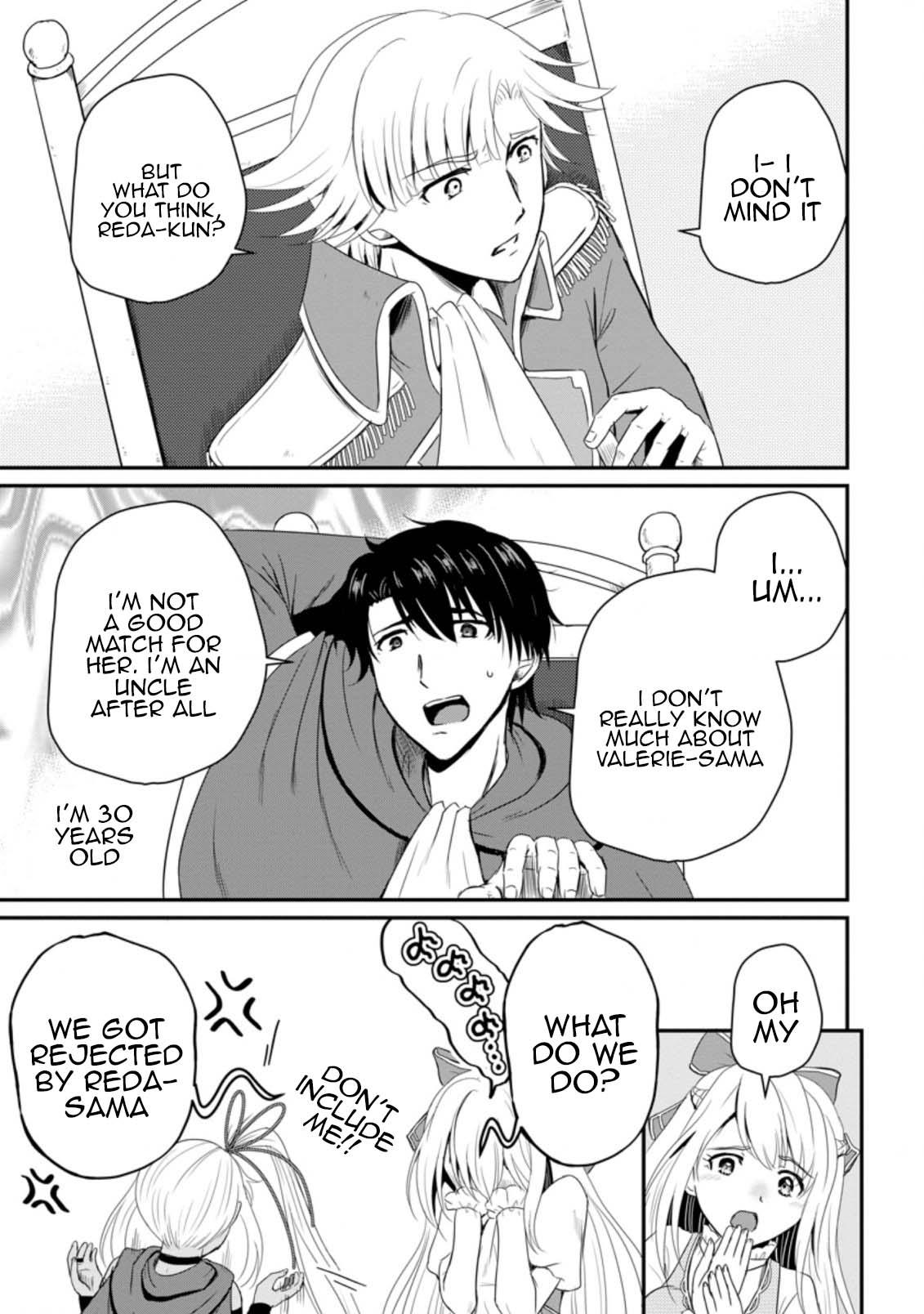Ossan Teihen Chiyushi to Manamusume no Henkyou Life ~Chuunen Otoko ga Kaifuku Skill ni Kakusei Shite, Eiyuu e Nariagaru~ Chapter 14 page 9 - 