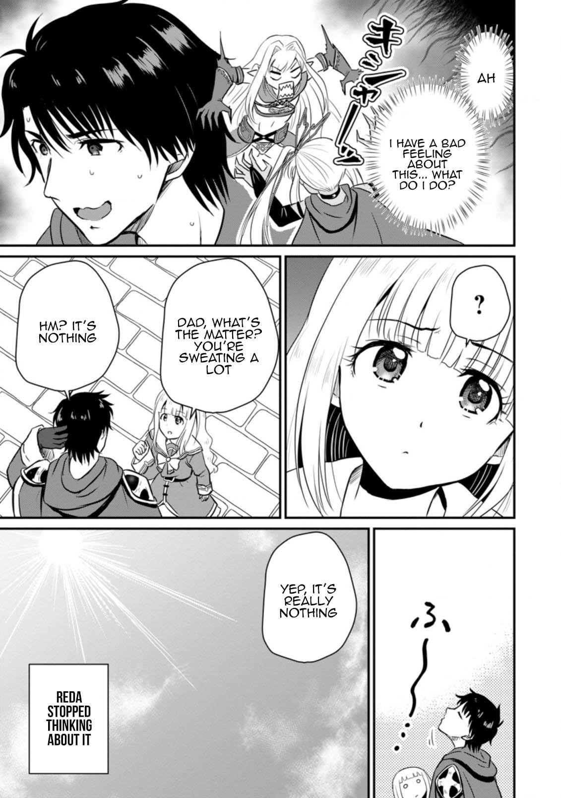Ossan Teihen Chiyushi to Manamusume no Henkyou Life ~Chuunen Otoko ga Kaifuku Skill ni Kakusei Shite, Eiyuu e Nariagaru~ Chapter 15 page 17 - 