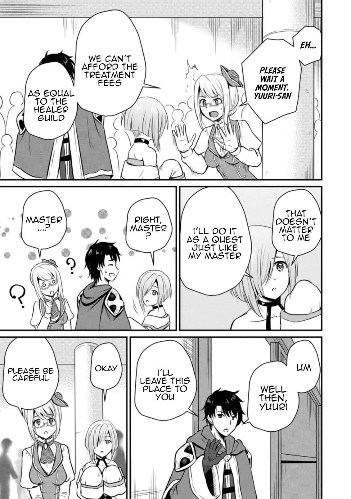 Ossan Teihen Chiyushi to Manamusume no Henkyou Life ~Chuunen Otoko ga Kaifuku Skill ni Kakusei Shite, Eiyuu e Nariagaru~ Chapter 19 page 11 - 