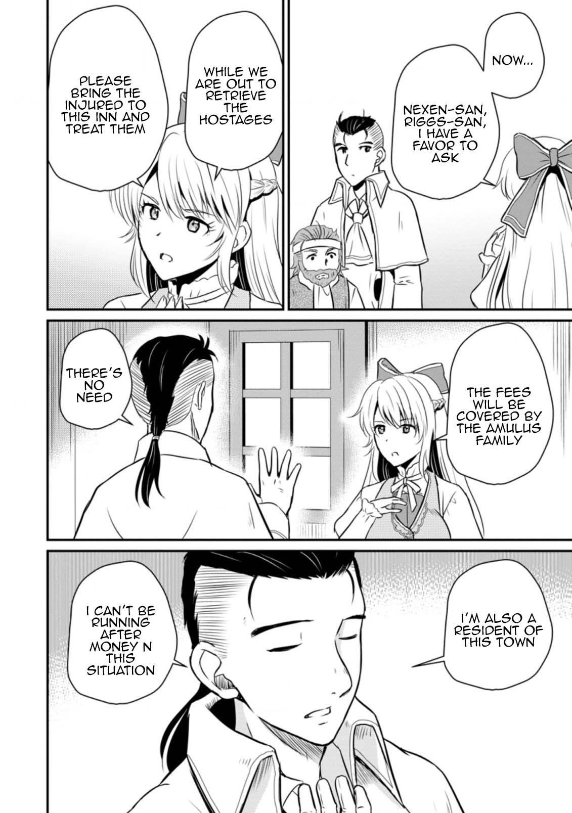 Ossan Teihen Chiyushi to Manamusume no Henkyou Life ~Chuunen Otoko ga Kaifuku Skill ni Kakusei Shite, Eiyuu e Nariagaru~ Chapter 19 page 28 - 