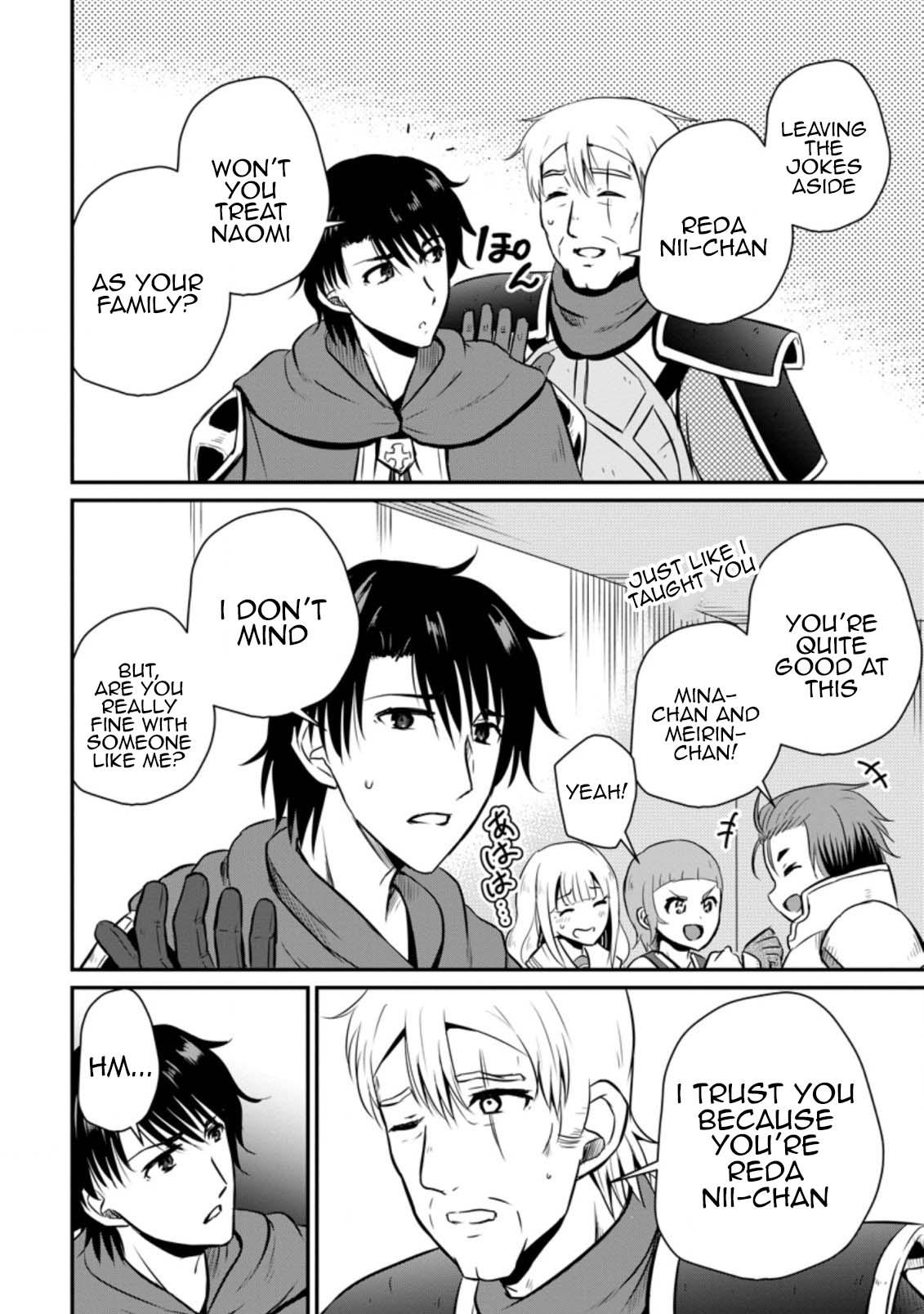 Ossan Teihen Chiyushi to Manamusume no Henkyou Life ~Chuunen Otoko ga Kaifuku Skill ni Kakusei Shite, Eiyuu e Nariagaru~ Chapter 24 page 10 - 