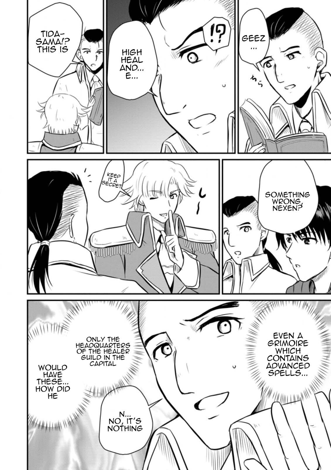 Ossan Teihen Chiyushi to Manamusume no Henkyou Life ~Chuunen Otoko ga Kaifuku Skill ni Kakusei Shite, Eiyuu e Nariagaru~ Chapter 26 page 11 - 