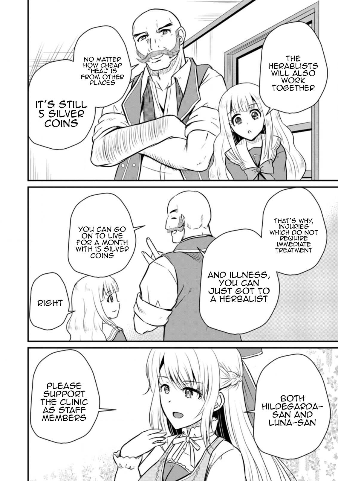 Ossan Teihen Chiyushi to Manamusume no Henkyou Life ~Chuunen Otoko ga Kaifuku Skill ni Kakusei Shite, Eiyuu e Nariagaru~ Chapter 26 page 13 - 
