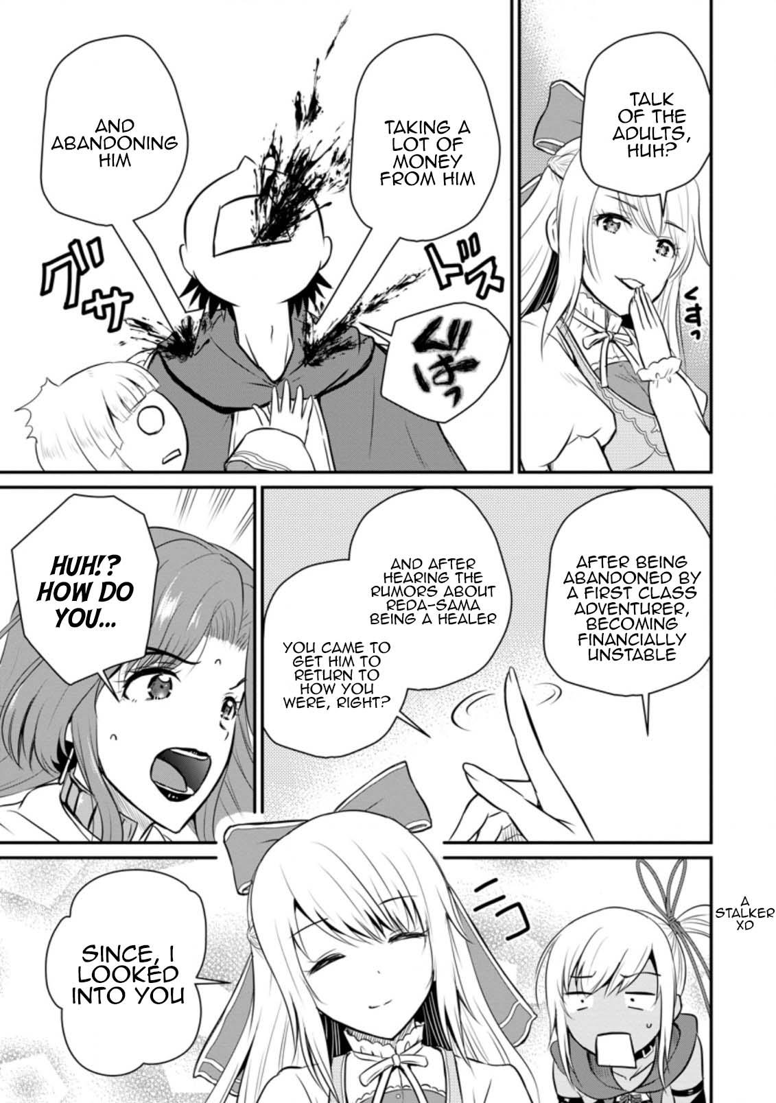 Ossan Teihen Chiyushi to Manamusume no Henkyou Life ~Chuunen Otoko ga Kaifuku Skill ni Kakusei Shite, Eiyuu e Nariagaru~ Chapter 27 page 7 - 