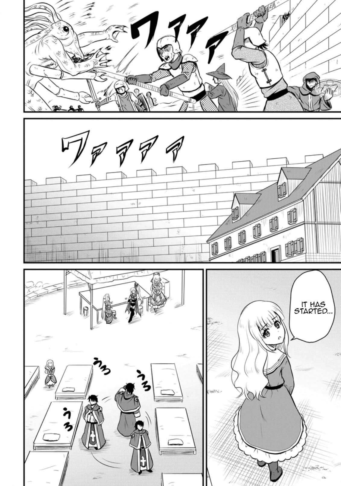 Ossan Teihen Chiyushi to Manamusume no Henkyou Life ~Chuunen Otoko ga Kaifuku Skill ni Kakusei Shite, Eiyuu e Nariagaru~ Chapter 28 page 12 - 