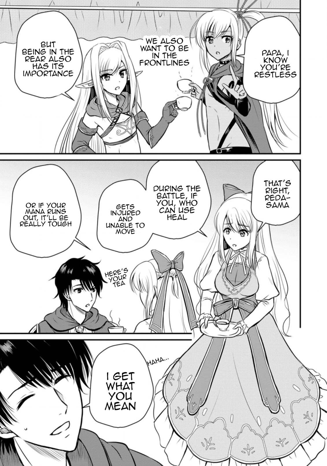 Ossan Teihen Chiyushi to Manamusume no Henkyou Life ~Chuunen Otoko ga Kaifuku Skill ni Kakusei Shite, Eiyuu e Nariagaru~ Chapter 28 page 13 - 