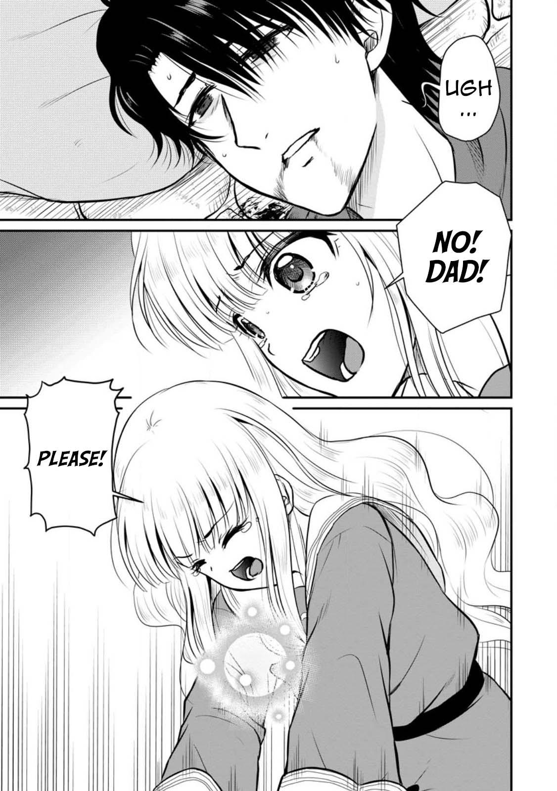 Ossan Teihen Chiyushi to Manamusume no Henkyou Life ~Chuunen Otoko ga Kaifuku Skill ni Kakusei Shite, Eiyuu e Nariagaru~ Chapter 30 page 13 - 