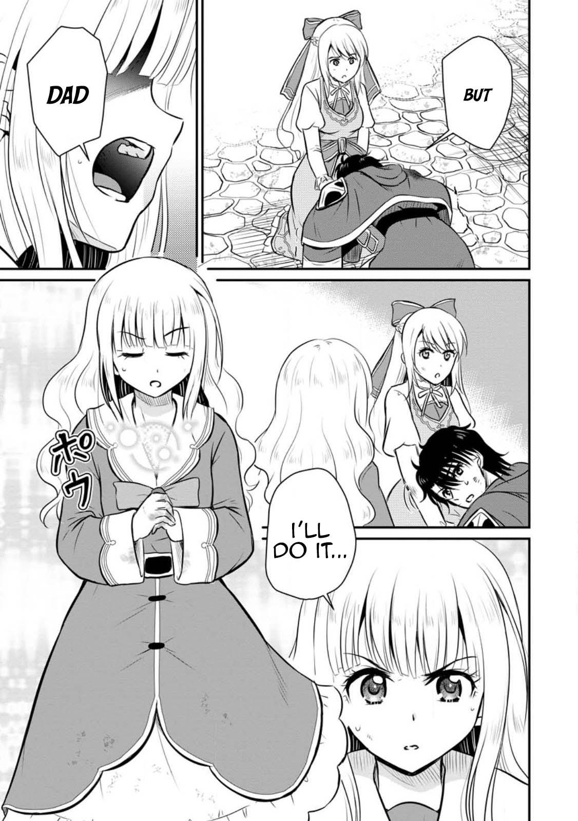 Ossan Teihen Chiyushi to Manamusume no Henkyou Life ~Chuunen Otoko ga Kaifuku Skill ni Kakusei Shite, Eiyuu e Nariagaru~ Chapter 30 page 19 - 