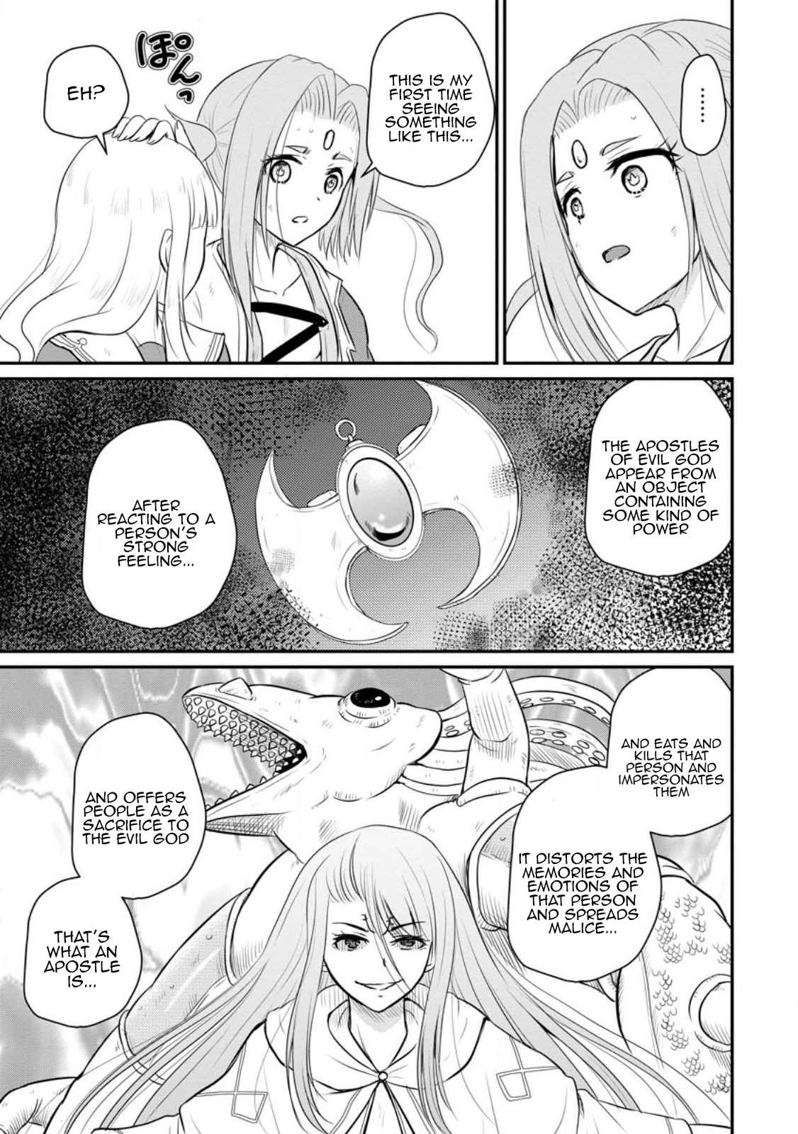 Ossan Teihen Chiyushi to Manamusume no Henkyou Life ~Chuunen Otoko ga Kaifuku Skill ni Kakusei Shite, Eiyuu e Nariagaru~ Chapter 31 page 16 - 