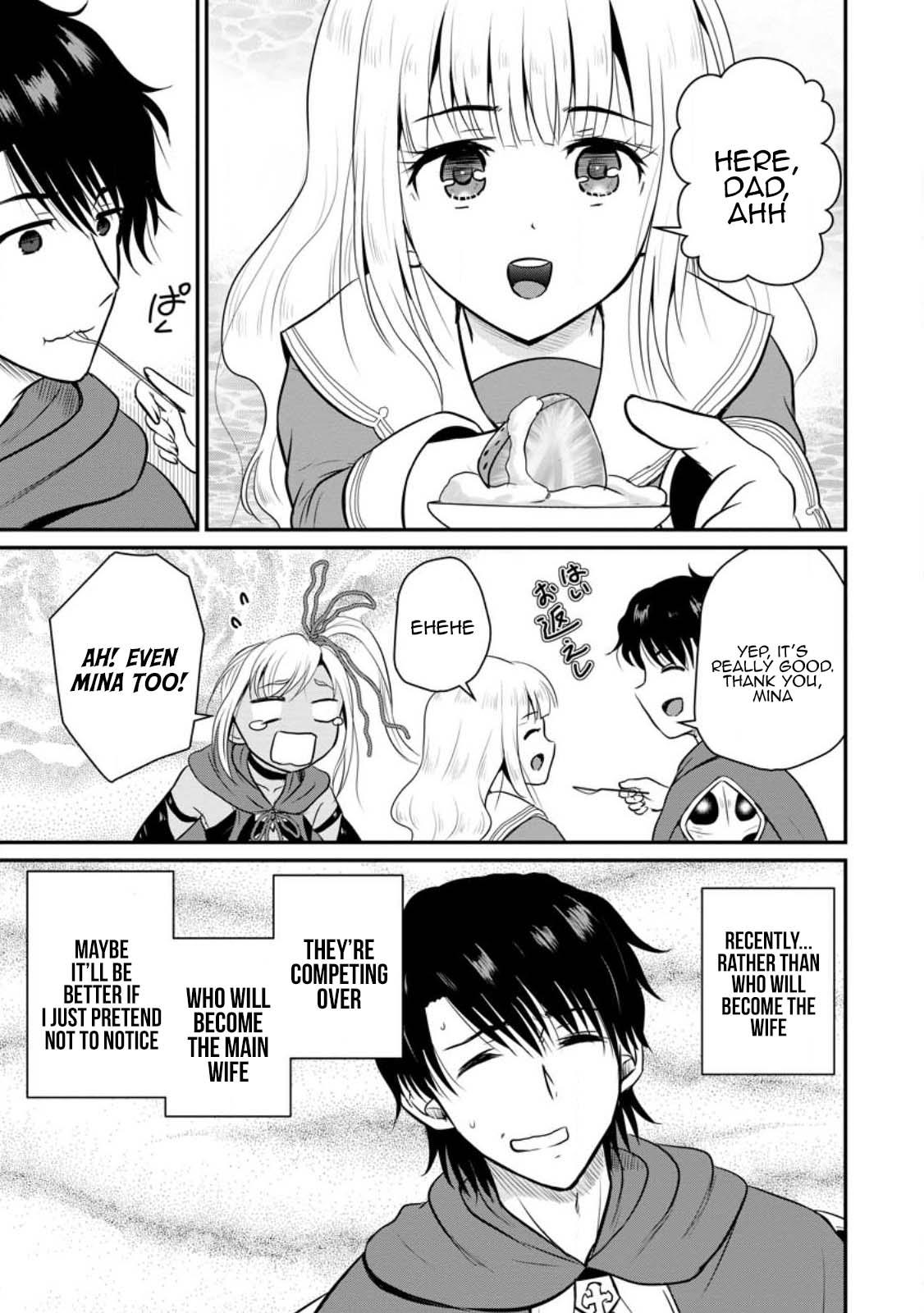 Ossan Teihen Chiyushi to Manamusume no Henkyou Life ~Chuunen Otoko ga Kaifuku Skill ni Kakusei Shite, Eiyuu e Nariagaru~ Chapter 32 page 15 - 
