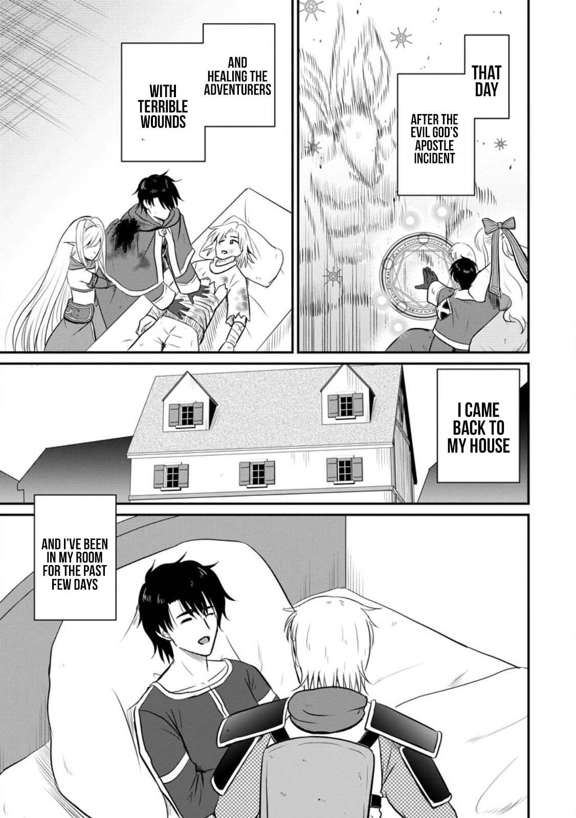 Ossan Teihen Chiyushi to Manamusume no Henkyou Life ~Chuunen Otoko ga Kaifuku Skill ni Kakusei Shite, Eiyuu e Nariagaru~ Chapter 32 page 3 - 