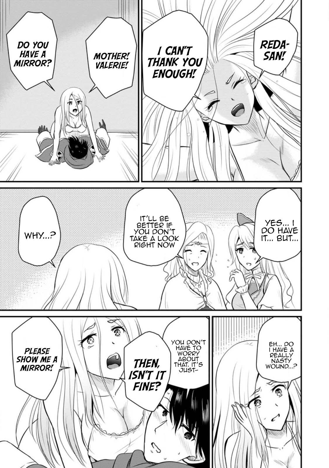 Ossan Teihen Chiyushi to Manamusume no Henkyou Life ~Chuunen Otoko ga Kaifuku Skill ni Kakusei Shite, Eiyuu e Nariagaru~ Chapter 34 page 21 - 
