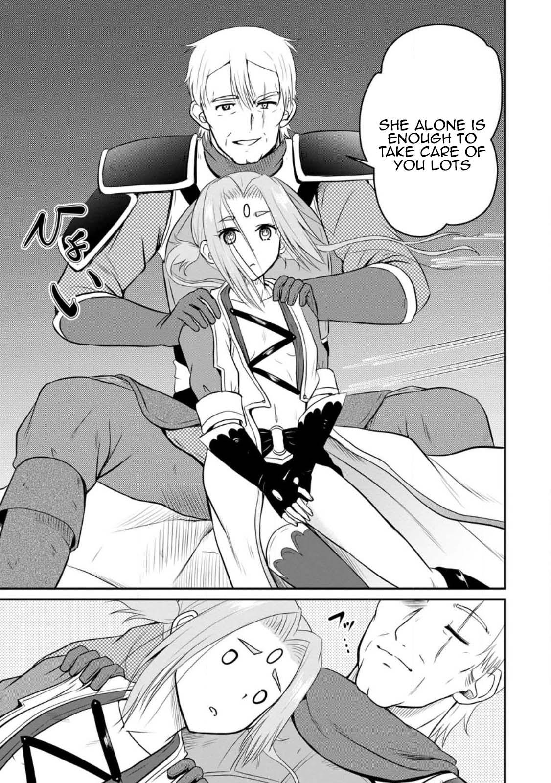 Ossan Teihen Chiyushi to Manamusume no Henkyou Life ~Chuunen Otoko ga Kaifuku Skill ni Kakusei Shite, Eiyuu e Nariagaru~ Chapter 35 page 19 - 