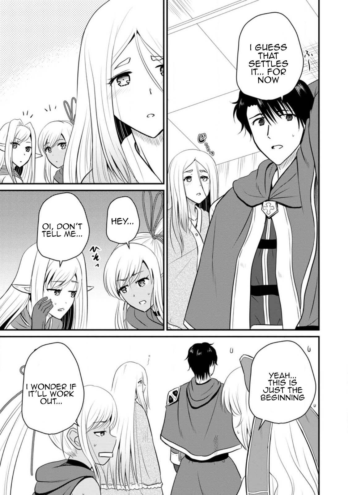 Ossan Teihen Chiyushi to Manamusume no Henkyou Life ~Chuunen Otoko ga Kaifuku Skill ni Kakusei Shite, Eiyuu e Nariagaru~ Chapter 35 page 33 - 