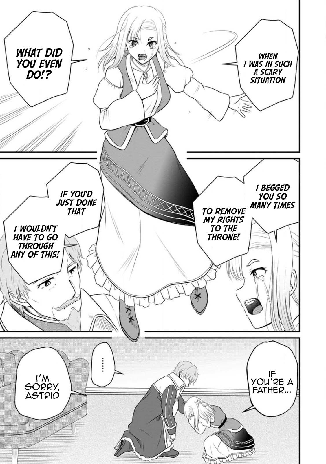 Ossan Teihen Chiyushi to Manamusume no Henkyou Life ~Chuunen Otoko ga Kaifuku Skill ni Kakusei Shite, Eiyuu e Nariagaru~ Chapter 37 page 17 - 