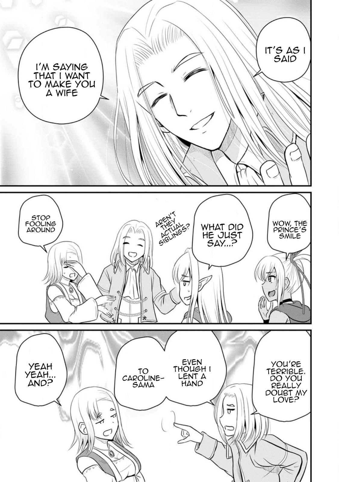 Ossan Teihen Chiyushi to Manamusume no Henkyou Life ~Chuunen Otoko ga Kaifuku Skill ni Kakusei Shite, Eiyuu e Nariagaru~ Chapter 38 page 19 - 