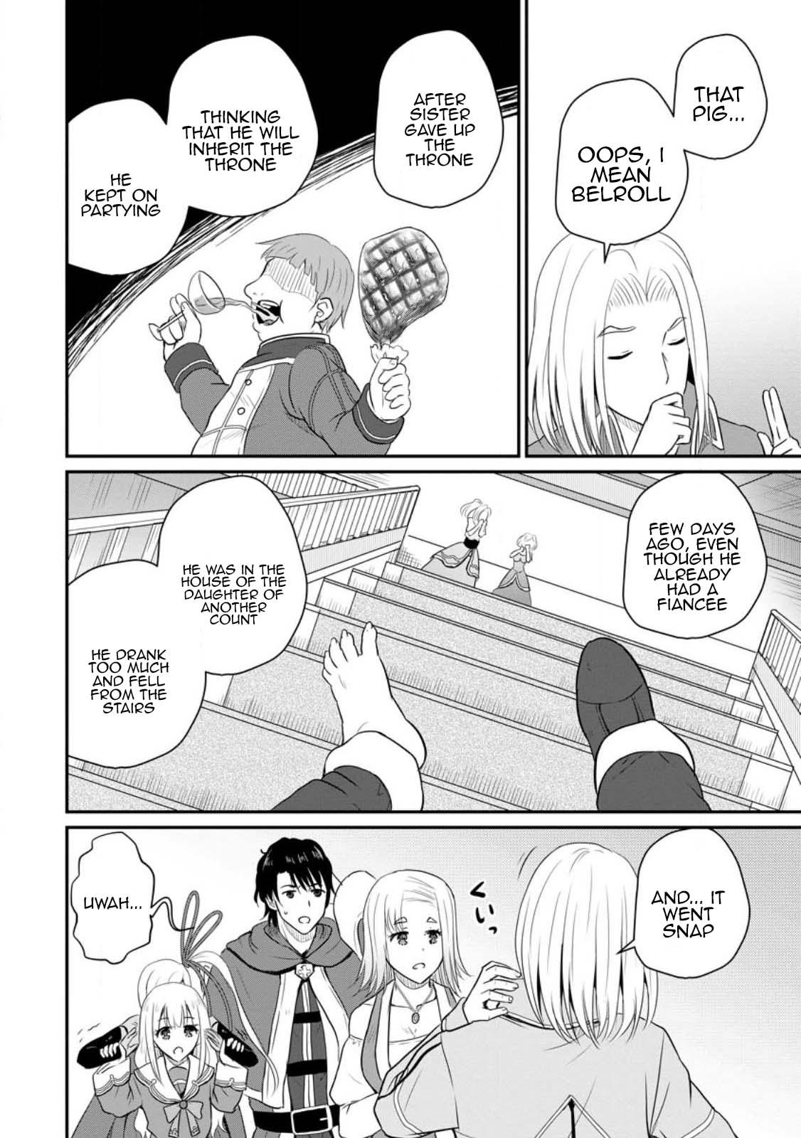 Ossan Teihen Chiyushi to Manamusume no Henkyou Life ~Chuunen Otoko ga Kaifuku Skill ni Kakusei Shite, Eiyuu e Nariagaru~ Chapter 38 page 22 - 