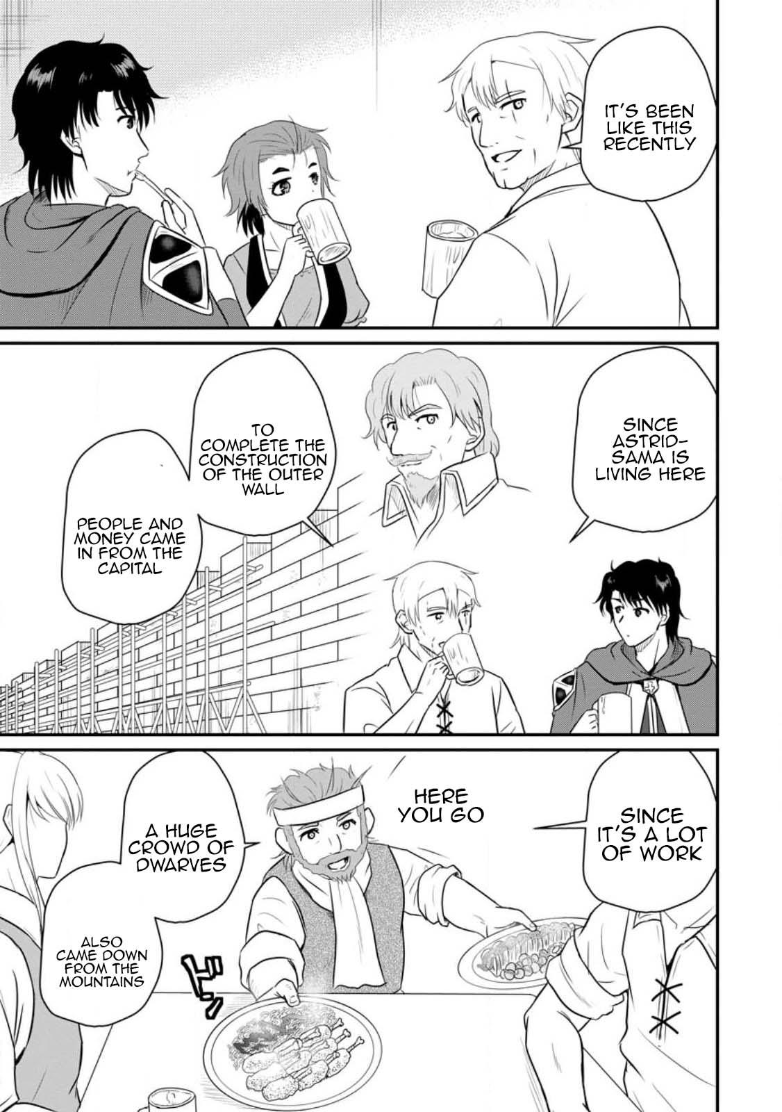 Ossan Teihen Chiyushi to Manamusume no Henkyou Life ~Chuunen Otoko ga Kaifuku Skill ni Kakusei Shite, Eiyuu e Nariagaru~ Chapter 39 page 3 - 