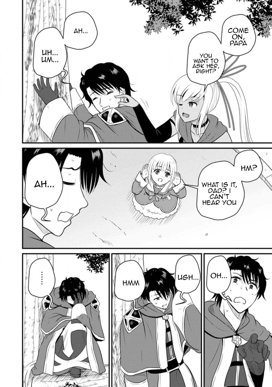 Ossan Teihen Chiyushi to Manamusume no Henkyou Life ~Chuunen Otoko ga Kaifuku Skill ni Kakusei Shite, Eiyuu e Nariagaru~ Chapter 39 page 22 - 