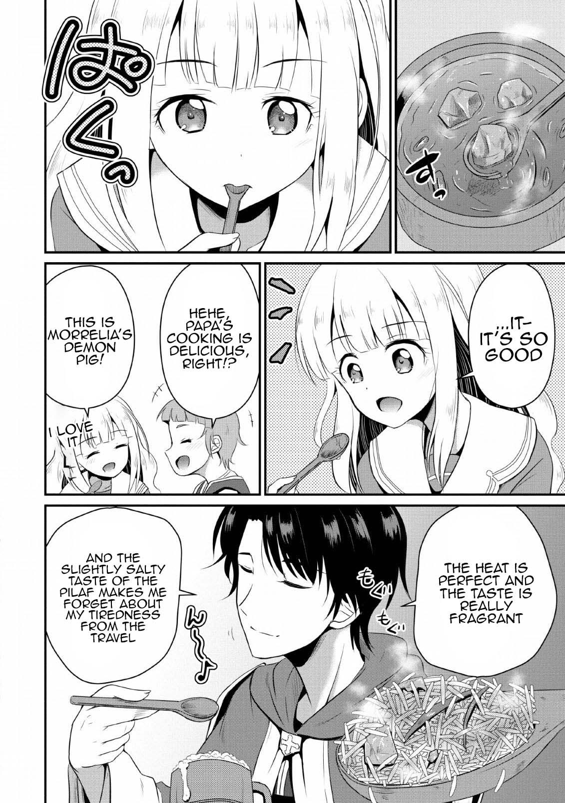 Ossan Teihen Chiyushi to Manamusume no Henkyou Life ~Chuunen Otoko ga Kaifuku Skill ni Kakusei Shite, Eiyuu e Nariagaru~ Chapter 4 page 12 - 