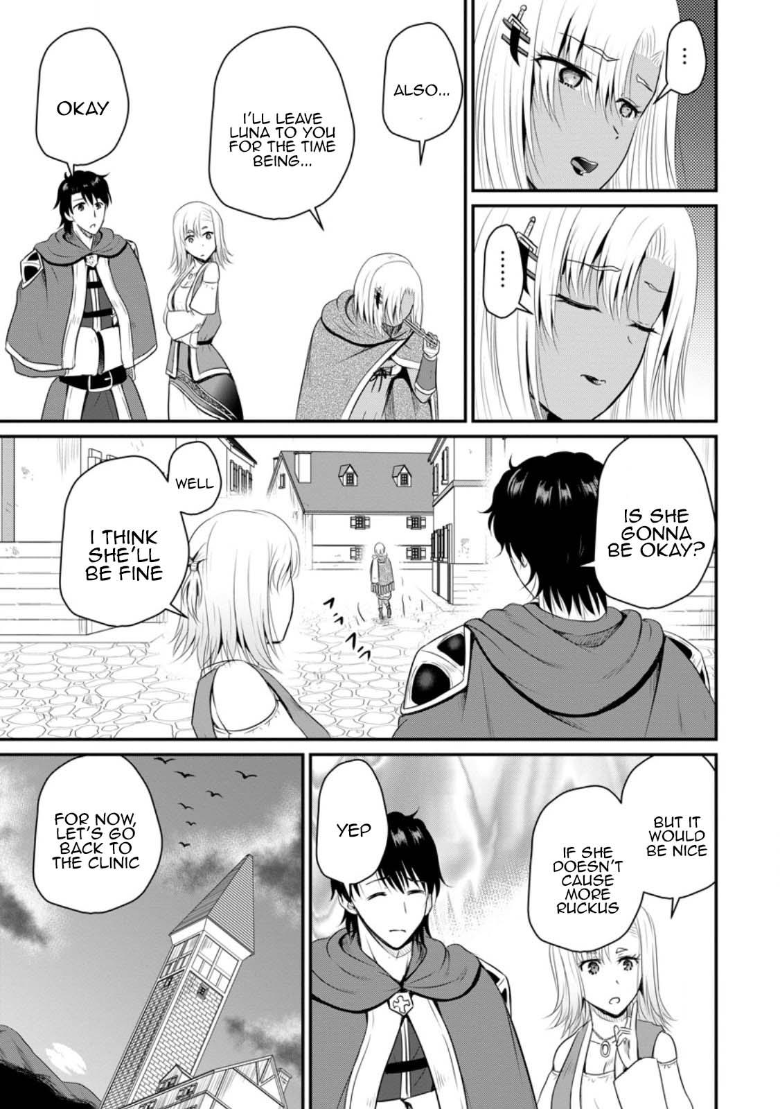 Ossan Teihen Chiyushi to Manamusume no Henkyou Life ~Chuunen Otoko ga Kaifuku Skill ni Kakusei Shite, Eiyuu e Nariagaru~ Chapter 42 page 11 - 