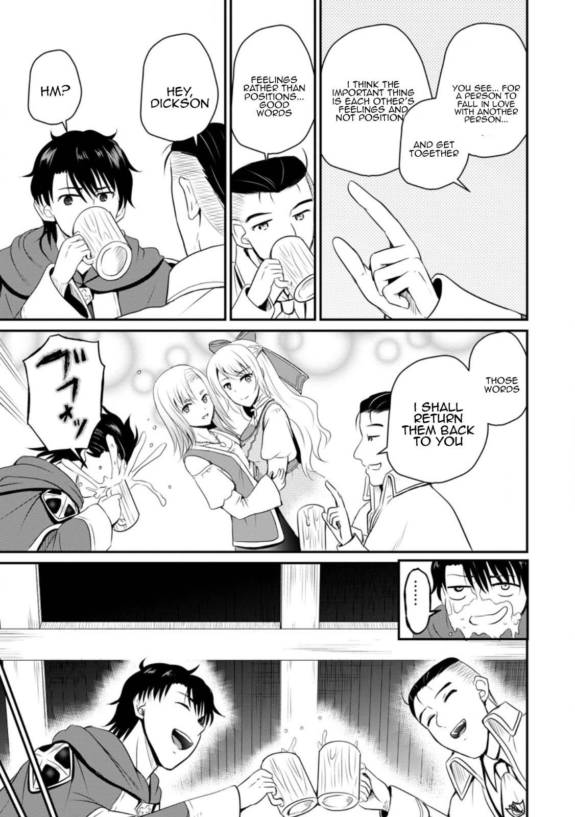 Ossan Teihen Chiyushi to Manamusume no Henkyou Life ~Chuunen Otoko ga Kaifuku Skill ni Kakusei Shite, Eiyuu e Nariagaru~ Chapter 43 page 29 - 